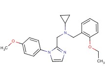N-(2-ethoxybenzyl)-N-{[1-(4-methoxyphenyl)-1H-imidazol-2-yl]methyl}cyclopropanamine