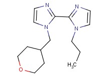 1-propyl-1'-(tetrahydro-2H-pyran-4-ylmethyl)-1H,1'H-2,2'-biimidazole