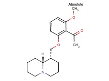 1-{2-methoxy-6-[(1R,9aR)-octahydro-2H-quinolizin-1-ylmethoxy]phenyl}ethanone