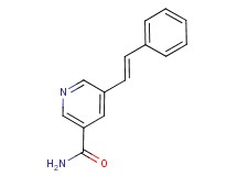 5-[(E)-2-phenylvinyl]nicotinamide