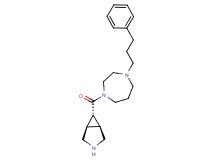 rel-(1R,5S,6r)-6-{[4-(3-phenylpropyl)-1,4-diazepan-1-yl]carbonyl}-3-azabicyclo[3.1.0]hexane dihydrochloride