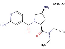 (4S)-4-amino-1-(2-aminoisonicotinoyl)-N,N-diethyl-L-prolinamide