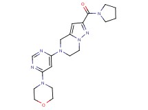 5-(6-morpholin-4-ylpyrimidin-4-yl)-2-(pyrrolidin-1-ylcarbonyl)-4,5,6,7-tetrahydropyrazolo[1,5-a]pyrazine