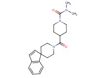 N,N-dimethyl-4-(1'H-spiro[indene-1,4'-piperidin]-1'-ylcarbonyl)piperidine-1-carboxamide