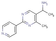 {1-[4-methyl-2-(4-pyridinyl)-5-pyrimidinyl]ethyl}amine hydrochloride
