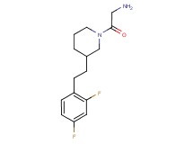 (2-{3-[2-(2,4-difluorophenyl)ethyl]-1-piperidinyl}-2-oxoethyl)amine hydrochloride
