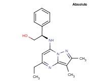 (2R)-2-[(5-ethyl-2,3-dimethylpyrazolo[1,5-a]pyrimidin-7-yl)amino]-2-phenylethanol