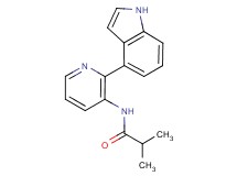 N-[2-(1H-indol-4-yl)pyridin-3-yl]-2-methylpropanamide