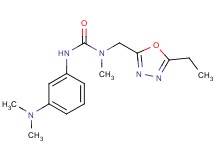 N'-[3-(dimethylamino)phenyl]-N-[(5-ethyl-1,3,4-oxadiazol-2-yl)methyl]-N-methylurea