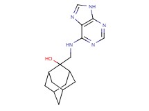 2-[(9H-purin-6-ylamino)methyl]-2-adamantanol