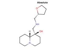 (1R,9aR)-1-({[(2R)-tetrahydrofuran-2-ylmethyl]amino}methyl)octahydro-2H-quinolizin-1-ol