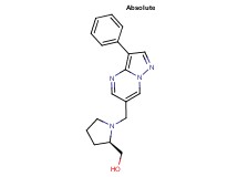 {(2R)-1-[(3-phenylpyrazolo[1,5-a]pyrimidin-6-yl)methyl]pyrrolidin-2-yl}methanol