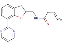 N-{[7-(2-pyrimidinyl)-2,3-dihydro-1-benzofuran-2-yl]methyl}-3-butenamide
