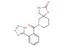 7-[2-(1H-tetrazol-5-yl)benzoyl]-1-oxa-3,7-diazaspiro[4.5]decan-2-one