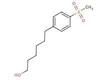 6-[4-(methylsulfonyl)phenyl]hexan-1-ol