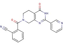 2-[(4-oxo-2-pyridin-3-yl-4,5,6,8-tetrahydropyrido[3,4-d]pyrimidin-7(3H)-yl)carbonyl]benzonitrile