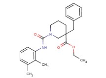 ethyl 3-benzyl-1-{[(2,3-dimethylphenyl)amino]carbonyl}-3-piperidinecarboxylate