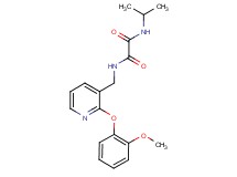 N-isopropyl-N'-{[2-(2-methoxyphenoxy)pyridin-3-yl]methyl}ethanediamide