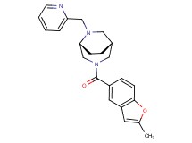 (1R*,5R*)-3-[(2-methyl-1-benzofuran-5-yl)carbonyl]-6-(2-pyridinylmethyl)-3,6-diazabicyclo[3.2.2]nonane