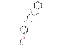 1-(6-ethoxypyridin-3-yl)-N-methyl-N-(quinoxalin-2-ylmethyl)methanamine
