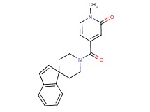 1-methyl-4-(1'H-spiro[indene-1,4'-piperidin]-1'-ylcarbonyl)pyridin-2(1H)-one
