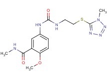 2-methoxy-N-methyl-5-{[({2-[(1-methyl-1H-tetrazol-5-yl)thio]ethyl}amino)carbonyl]amino}benzamide