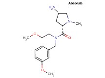 (2S,4S)-4-amino-N-(3-methoxybenzyl)-N-(2-methoxyethyl)-1-methylpyrrolidine-2-carboxamide