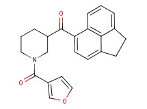 1,2-dihydro-5-acenaphthylenyl[1-(3-furoyl)-3-piperidinyl]methanone