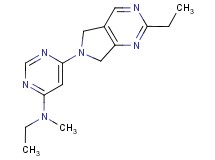N-ethyl-6-(2-ethyl-5,7-dihydro-6H-pyrrolo[3,4-d]pyrimidin-6-yl)-N-methylpyrimidin-4-amine