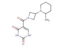 5-{[3-(2-methyl-1-piperidinyl)-1-azetidinyl]carbonyl}-2,4(1H,3H)-pyrimidinedione