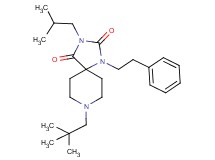 8-(2,2-dimethylpropyl)-3-isobutyl-1-(2-phenylethyl)-1,3,8-triazaspiro[4.5]decane-2,4-dione