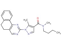 N-butyl-1-(5,6-dihydrobenzo[h]quinazolin-2-yl)-N,5-dimethyl-1H-pyrazole-4-carboxamide
