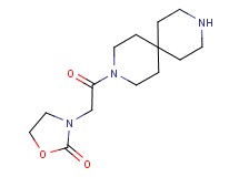 3-[2-(3,9-diazaspiro[5.5]undec-3-yl)-2-oxoethyl]-1,3-oxazolidin-2-one hydrochloride