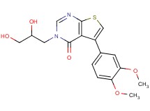 3-(2,3-dihydroxypropyl)-5-(3,4-dimethoxyphenyl)thieno[2,3-d]pyrimidin-4(3H)-one