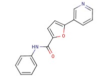 N-phenyl-5-(3-pyridinyl)-2-furamide