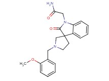 2-[1'-(2-methoxybenzyl)-2-oxospiro[indole-3,3'-pyrrolidin]-1(2H)-yl]acetamide