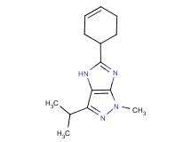 5-(3-cyclohexen-1-yl)-3-isopropyl-1-methyl-1,4-dihydroimidazo[4,5-c]pyrazole