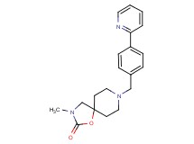 3-methyl-8-(4-pyridin-2-ylbenzyl)-1-oxa-3,8-diazaspiro[4.5]decan-2-one