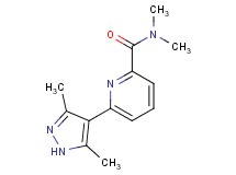 6-(3,5-dimethyl-1H-pyrazol-4-yl)-N,N-dimethylpyridine-2-carboxamide