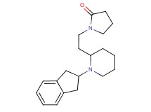 1-{2-[1-(2,3-dihydro-1H-inden-2-yl)piperidin-2-yl]ethyl}pyrrolidin-2-one