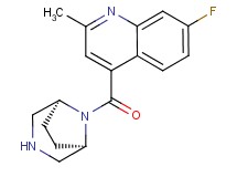 4-[rel-(1R,5S)-3,8-diazabicyclo[3.2.1]oct-8-ylcarbonyl]-7-fluoro-2-methylquinoline hydrochloride