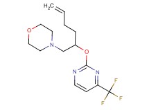 4-(2-{[4-(trifluoromethyl)pyrimidin-2-yl]oxy}hex-5-en-1-yl)morpholine