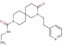 N-ethyl-3-oxo-2-(2-pyridin-3-ylethyl)-2,9-diazaspiro[5.5]undecane-9-carboxamide