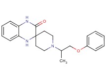 1-(1-methyl-2-phenoxyethyl)-1',4'-dihydro-3'H-spiro[piperidine-4,2'-quinoxalin]-3'-one