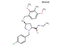 (4S)-1-(4-chlorobenzyl)-4-[(2,4-dimethoxy-3-methylbenzyl)amino]-N-ethyl-L-prolinamide