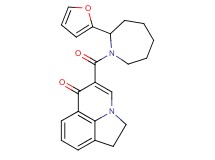 5-{[2-(2-furyl)-1-azepanyl]carbonyl}-1,2-dihydro-6H-pyrrolo[3,2,1-ij]quinolin-6-one