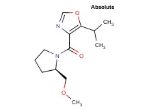 5-isopropyl-4-{[(2R)-2-(methoxymethyl)pyrrolidin-1-yl]carbonyl}-1,3-oxazole