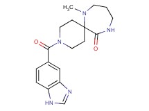 3-(1H-benzimidazol-5-ylcarbonyl)-7-methyl-3,7,11-triazaspiro[5.6]dodecan-12-one