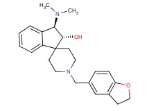 rel-(2R,3R)-1'-(2,3-dihydro-1-benzofuran-5-ylmethyl)-3-(dimethylamino)-2,3-dihydrospiro[indene-1,4'-piperidin]-2-ol bis(trifluoroacetate) (salt)