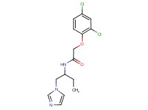 2-(2,4-dichlorophenoxy)-N-[1-(1H-imidazol-1-ylmethyl)propyl]acetamide